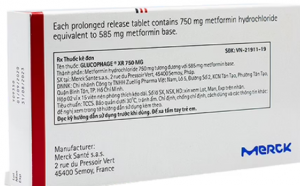 Glucophage xr 750mg merck (h/30v)